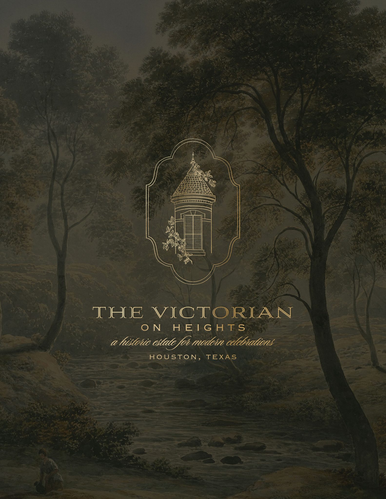 The Victorian on Heights Gold Foil Mockup The Victorian on Heights Gold Foil Mockup